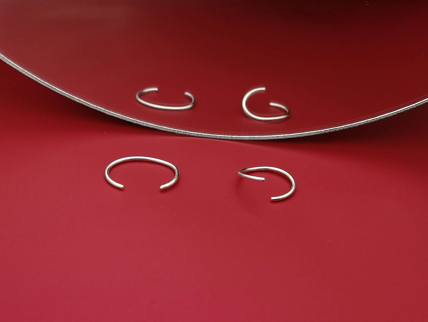 Helix Bøyle Øredobb - 14k Gullfylt Hoops
