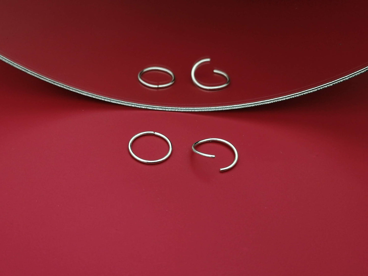 Helix Bøyle Øredobb - 14k Gullfylt Hoops