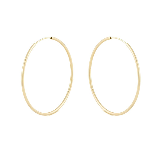 OPHELIA Creol Gold Plated Earrings
