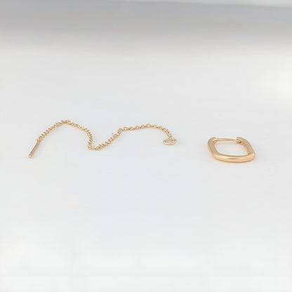 Sett med 2 minimalistiske øredobber