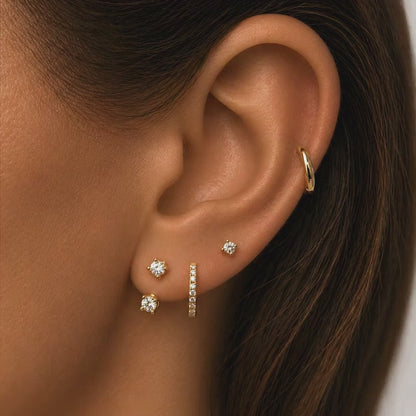 video showwing minimalist ear stack set
